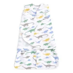 HALO Micro-Fleece Sleepsack Swaddle – Dinos, Small (3–6 Months)